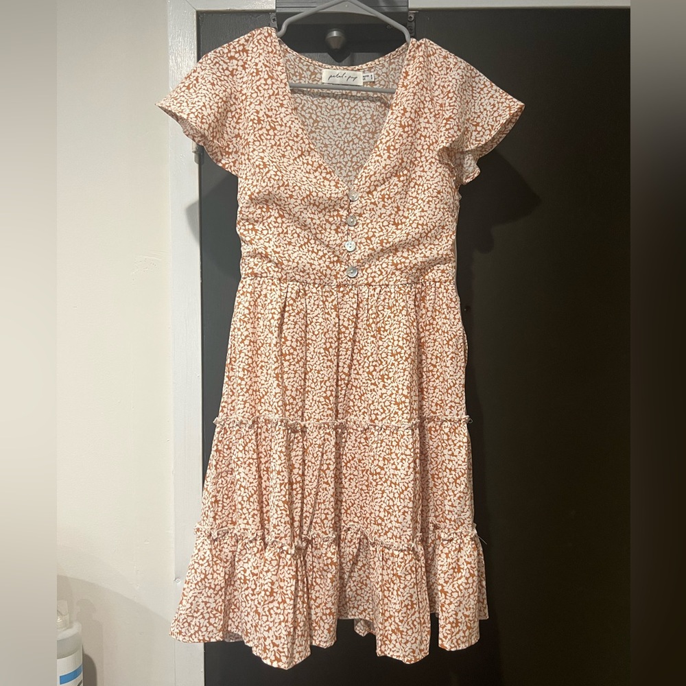 Petal and Pup Floral Sundress